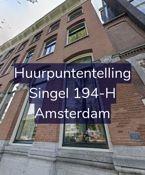 Foto gevel Huurpuntentelling voor Singel 194-H, Amsterdam