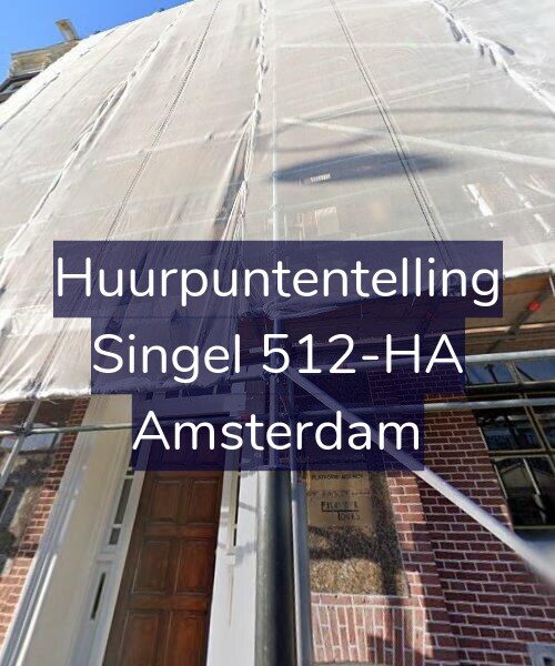 Foto gevel Huurpuntentelling voor Singel 512-HA, Amsterdam