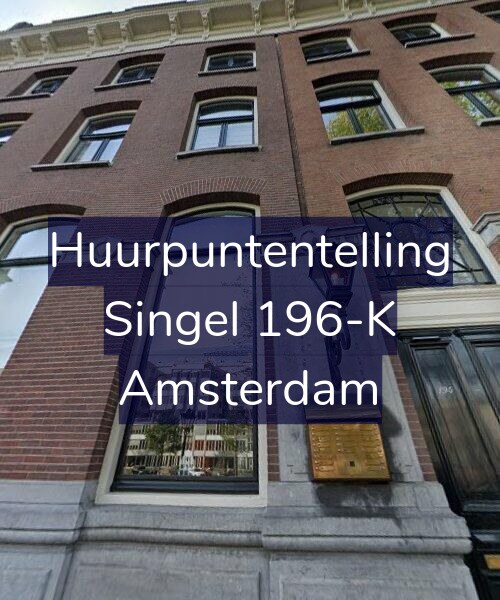 Foto gevel Huurpuntentelling voor Singel 196-K, Amsterdam