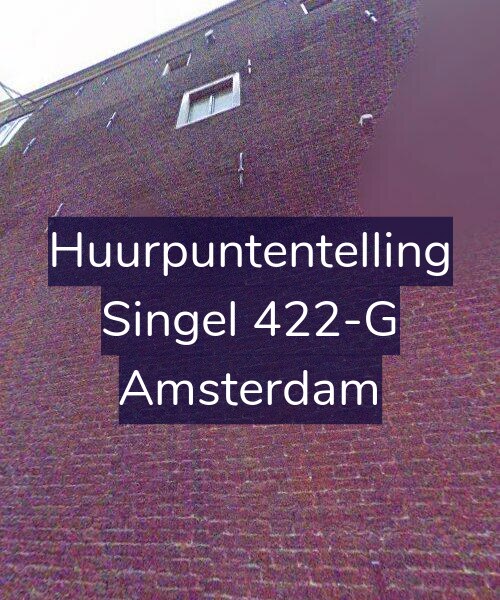 Foto gevel Huurpuntentelling voor Singel 422-G, Amsterdam