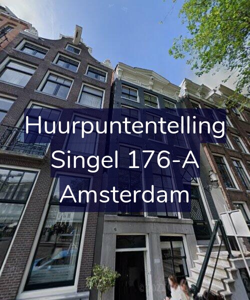 Foto gevel Huurpuntentelling voor Singel 176-A, Amsterdam