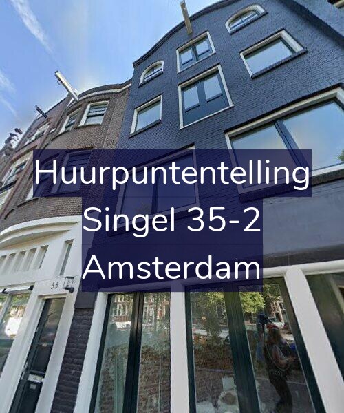 Foto gevel Huurpuntentelling voor Singel 35-2, Amsterdam