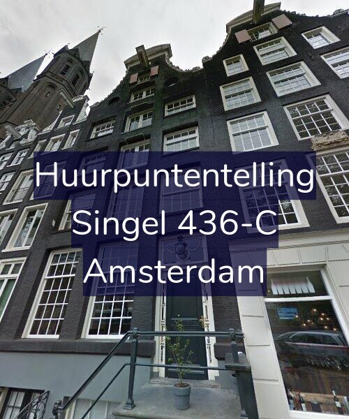 Foto gevel Huurpuntentelling voor Singel 436-C, Amsterdam