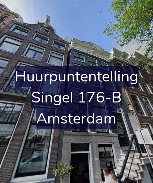 Foto gevel Huurpuntentelling voor Singel 176-B, Amsterdam