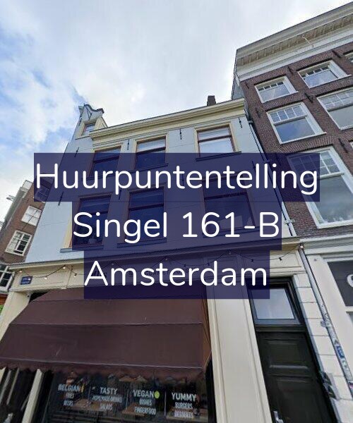 Foto gevel Huurpuntentelling voor Singel 161-B, Amsterdam