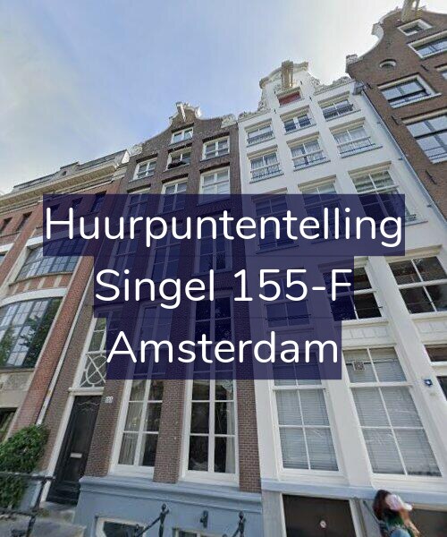 Foto gevel Huurpuntentelling voor Singel 155-F, Amsterdam
