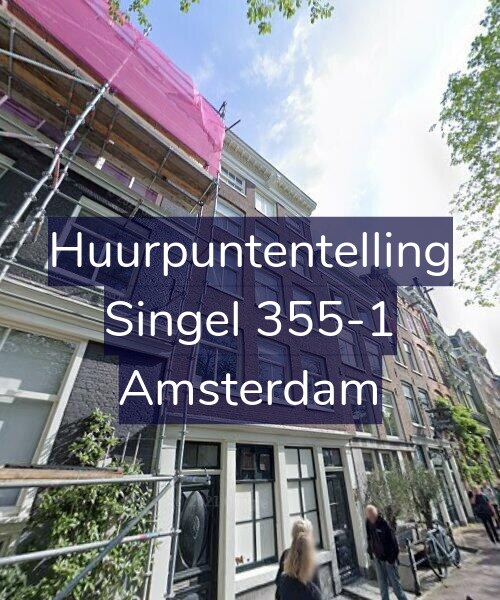 Foto gevel Huurpuntentelling voor Singel 355-1, Amsterdam