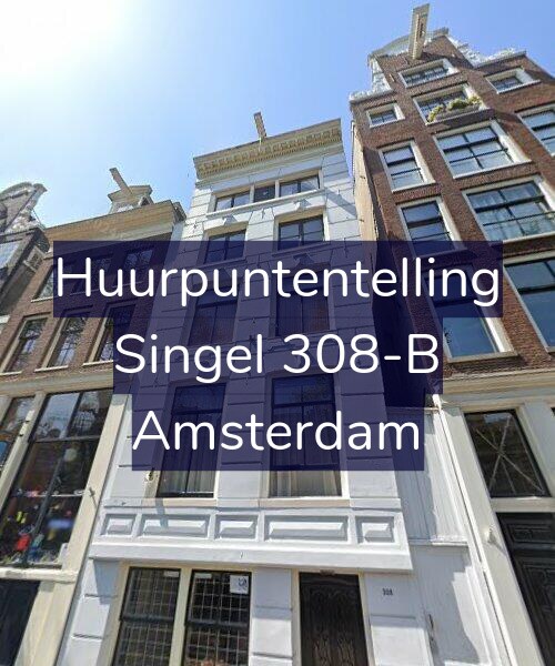 Foto gevel Huurpuntentelling voor Singel 308-B, Amsterdam