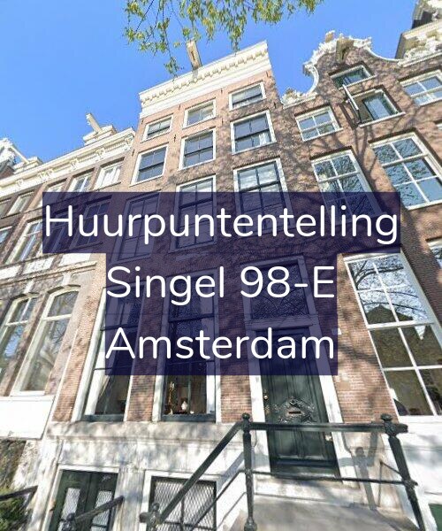 Foto gevel Huurpuntentelling voor Singel 98-E, Amsterdam
