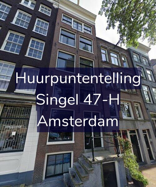 Foto gevel Huurpuntentelling voor Singel 47-H, Amsterdam