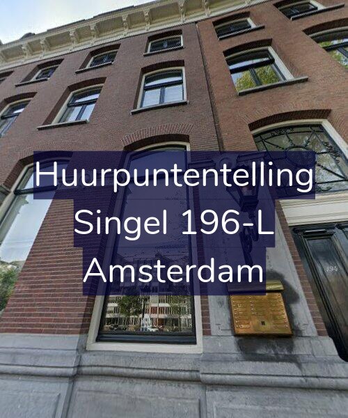 Foto gevel Huurpuntentelling voor Singel 196-L, Amsterdam