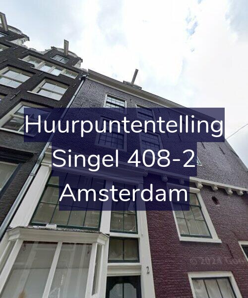 Foto gevel Huurpuntentelling voor Singel 408-2, Amsterdam
