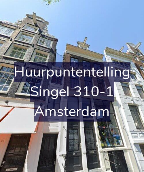 Foto gevel Huurpuntentelling voor Singel 310-1, Amsterdam