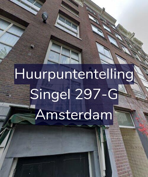 Foto gevel Huurpuntentelling voor Singel 297-G, Amsterdam