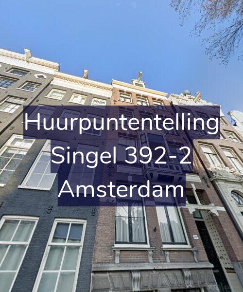 Foto gevel Huurpuntentelling voor Singel 392-2, Amsterdam
