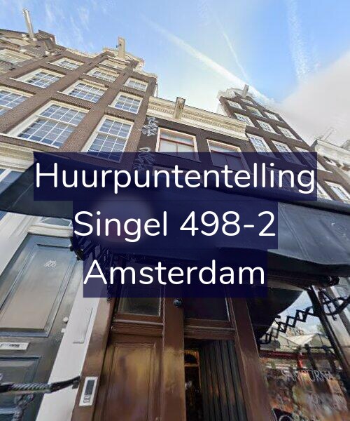 Foto gevel Huurpuntentelling voor Singel 498-2, Amsterdam