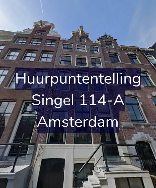 Foto gevel Huurpuntentelling voor Singel 114-A, Amsterdam