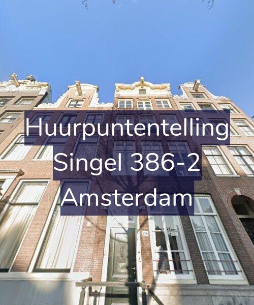 Foto gevel Huurpuntentelling voor Singel 386-2, Amsterdam