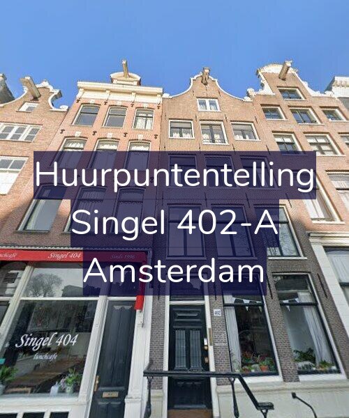Foto gevel Huurpuntentelling voor Singel 402-A, Amsterdam