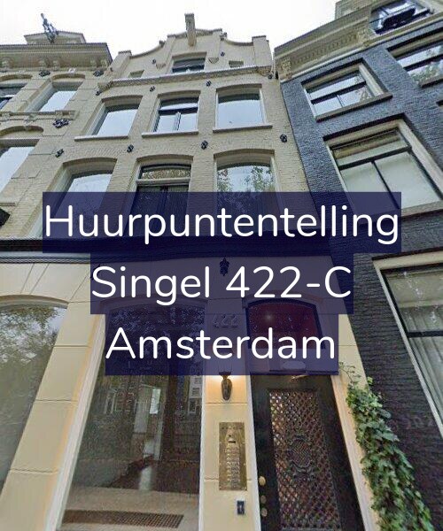 Foto gevel Huurpuntentelling voor Singel 422-C, Amsterdam