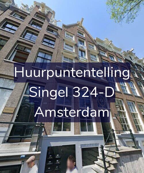 Foto gevel Huurpuntentelling voor Singel 324-D, Amsterdam