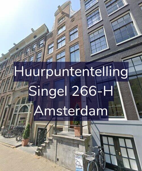 Foto gevel Huurpuntentelling voor Singel 266-H, Amsterdam