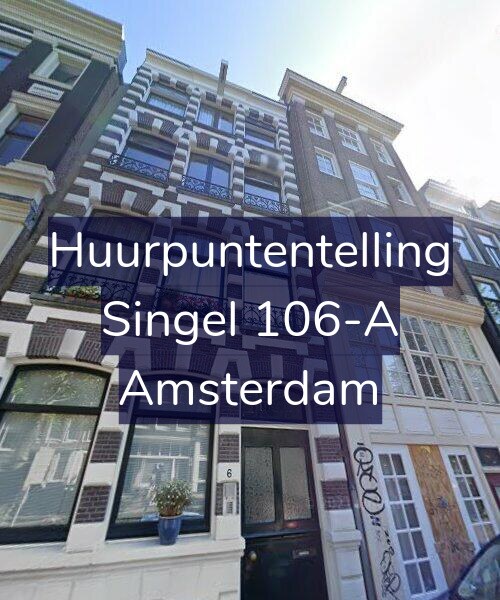 Foto gevel Huurpuntentelling voor Singel 106-A, Amsterdam