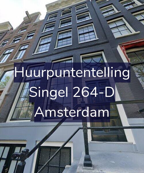 Foto gevel Huurpuntentelling voor Singel 264-D, Amsterdam