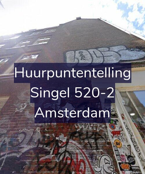 Foto gevel Huurpuntentelling voor Singel 520-2, Amsterdam