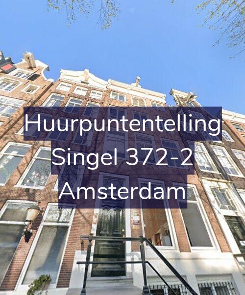 Foto gevel Huurpuntentelling voor Singel 372-2, Amsterdam