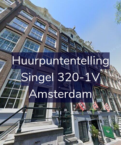 Foto gevel Huurpuntentelling voor Singel 320-1V, Amsterdam