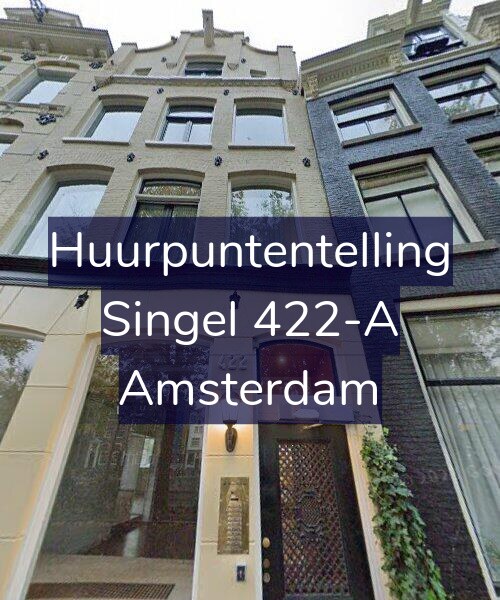 Foto gevel Huurpuntentelling voor Singel 422-A, Amsterdam