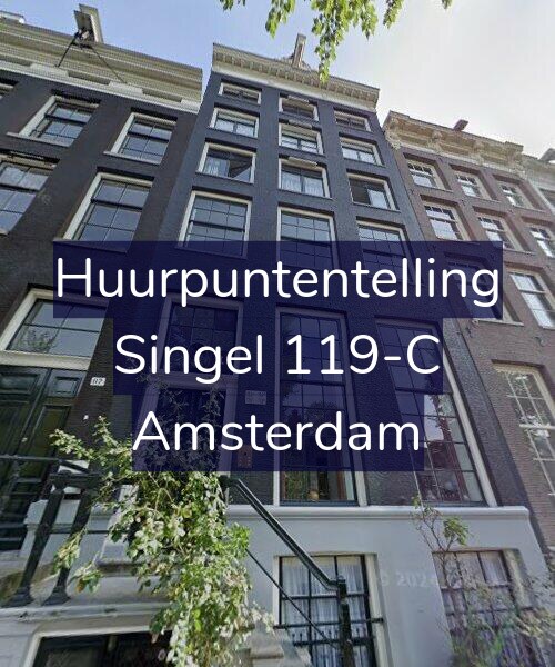 Foto gevel Huurpuntentelling voor Singel 119-C, Amsterdam