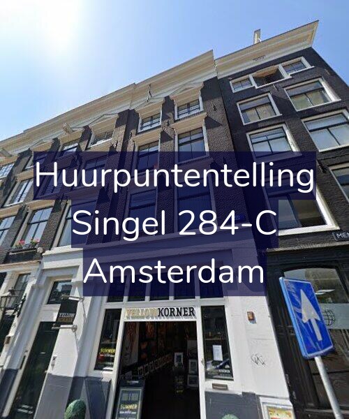 Foto gevel Huurpuntentelling voor Singel 284-C, Amsterdam