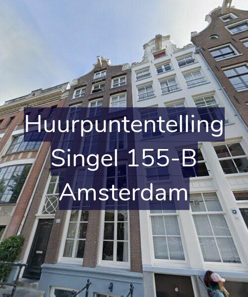 Foto gevel Huurpuntentelling voor Singel 155-B, Amsterdam