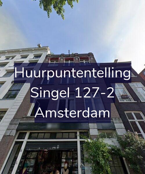 Foto gevel Huurpuntentelling voor Singel 127-2, Amsterdam