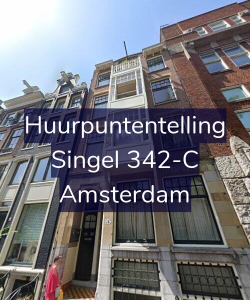 Foto gevel Huurpuntentelling voor Singel 342-C, Amsterdam