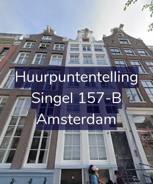 Foto gevel Huurpuntentelling voor Singel 157-B, Amsterdam