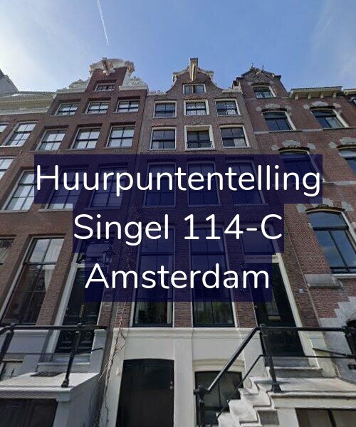 Foto gevel Huurpuntentelling voor Singel 114-C, Amsterdam