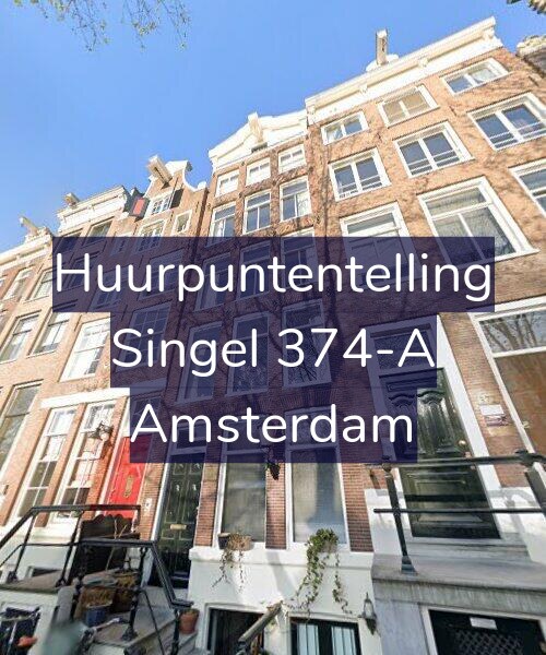 Foto gevel Huurpuntentelling voor Singel 374-A, Amsterdam