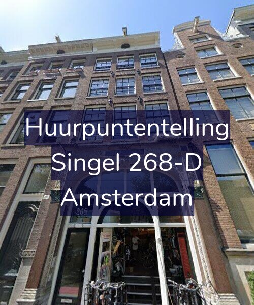 Foto gevel Huurpuntentelling voor Singel 268-D, Amsterdam