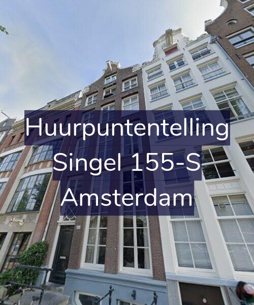 Foto gevel Huurpuntentelling voor Singel 155-S, Amsterdam