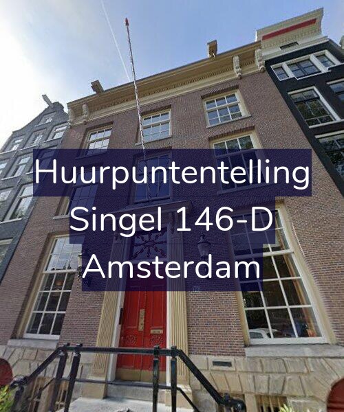 Foto gevel Huurpuntentelling voor Singel 146-D, Amsterdam