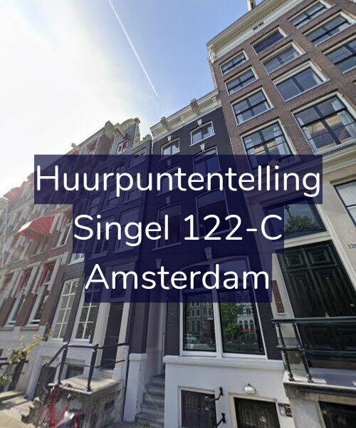 Foto gevel Huurpuntentelling voor Singel 122-C, Amsterdam