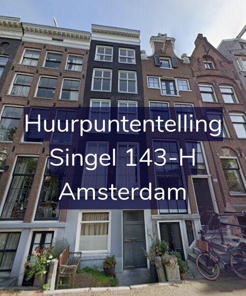 Foto gevel Huurpuntentelling voor Singel 143-H, Amsterdam