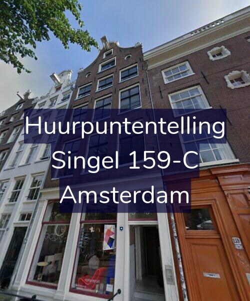 Foto gevel Huurpuntentelling voor Singel 159-C, Amsterdam