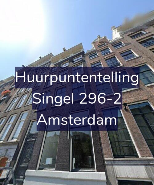Foto gevel Huurpuntentelling voor Singel 296-2, Amsterdam