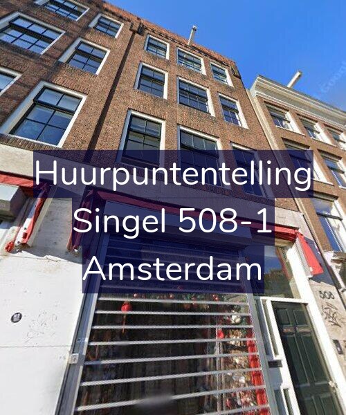 Foto gevel Huurpuntentelling voor Singel 508-1, Amsterdam