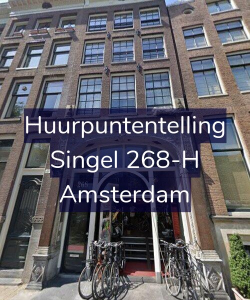 Foto gevel Huurpuntentelling voor Singel 268-H, Amsterdam