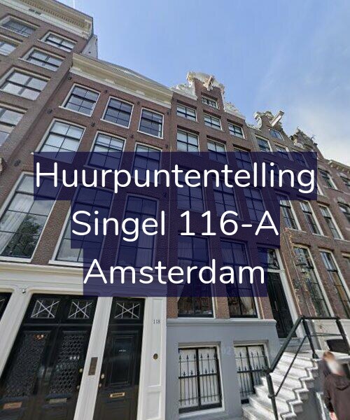Foto gevel Huurpuntentelling voor Singel 116-A, Amsterdam
